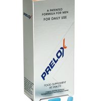 La boite du produit Prelox qui est destiné au traitement de l'impuissance sexuelle