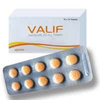 Le paquet complet de Valif 20 mg qui est utilisé contre les problemes érectiles