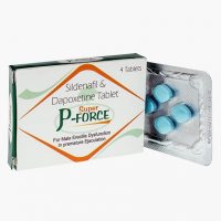 Un paquet complet (boite+blister) de Super P-Force 160 mg pour enlever les trouble d'érection