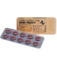 Des blister aux comprimés de Super Vidalista 80 mg qui soulage des troubles de l'érection