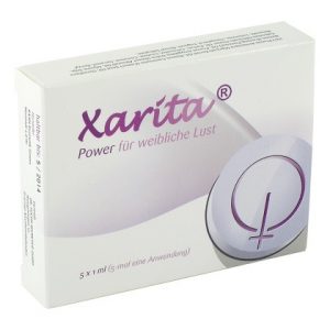 le paquet original de Xarita, un remede de l'impuissance féminine