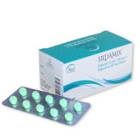 Une boite de Sildamix 160 mg, un médicament contre l'éjaculation précoce et la dysfonction érectile